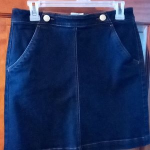Denim skirt